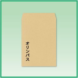 画像1: 角6/クラフト85/特色1色印刷/2000枚