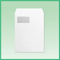 角A4/窓付き/テープ付き/透けないケント100/1色印刷/5000枚