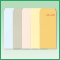 長4/パステルカラー80/特色1色印刷/200枚